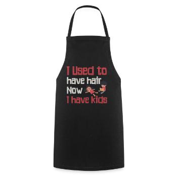 Being Bald Bald Guy With A Beard Bald Dad - Cooking Apron - black - Front - AI Model Male 185 dark (185cm)