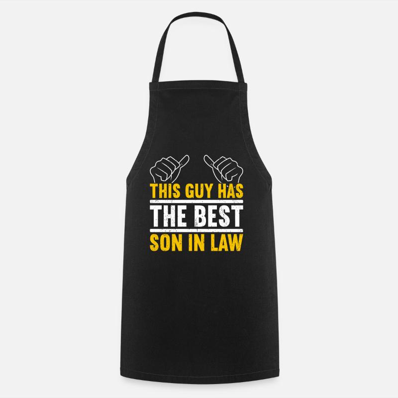 Son In Law - Cooking Apron - black