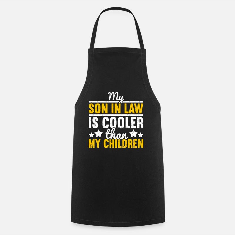 Son In Law - Cooking Apron - black