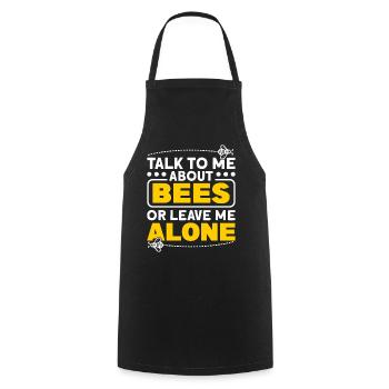 Apiculteurs Abeilles Abeilles mellifères Apiculture - Tablier de cuisine - noir - Devant - AI Model Male 185 dark (185cm)