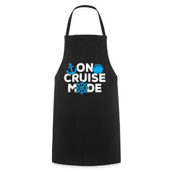 Croisière Croisière Vacances Croisière en famille - Tablier de cuisine - noir - Devant - AI Model Male 185 dark (185cm)