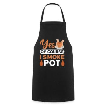 Poterie Töpfern Töpfer Töpferei - Tablier de cuisine - noir - Devant - AI Model Male 185 dark (185cm)