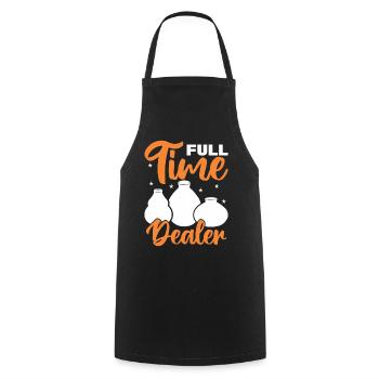 Poterie Töpfern Töpfer Töpferei - Tablier de cuisine - noir - Devant - AI Model Male 185 dark (185cm)