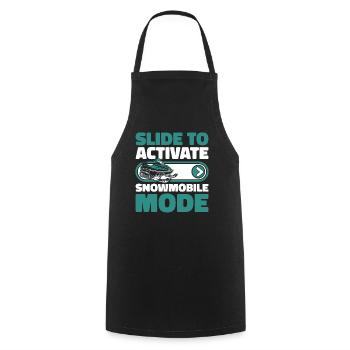 Glisser pour activer le mode motoneige Motoneiges - Tablier de cuisine - noir - Devant - AI Model Male 185 dark (185cm)