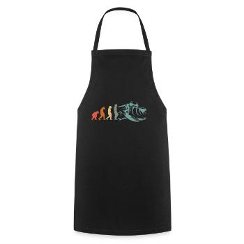 Surfer-Sport Evolution Surfer Planche de surf - Tablier de cuisine - noir - Devant - AI Model Male 185 dark (185cm)