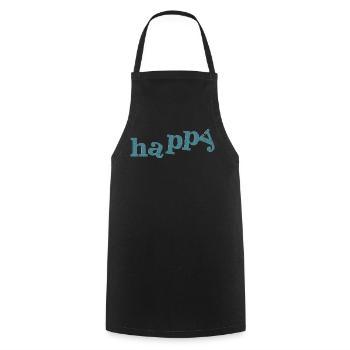 CONTENT - Tablier de cuisine - noir - Devant - AI Model Male 185 dark (185cm)