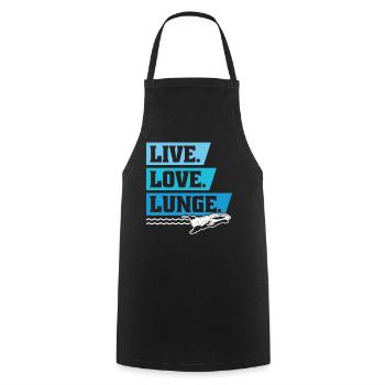 Whale Watching Whale Watching Orca Blue Whale - Cooking Apron - black - Front - AI Model Male 185 dark (185cm)