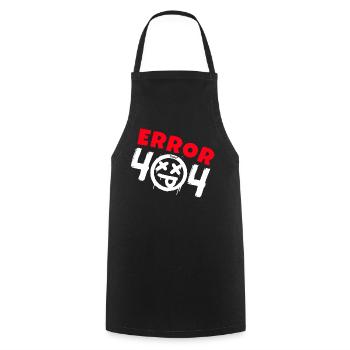 Error 404 Not Found - Cooking Apron - black - Front - AI Model Male 185 dark (185cm)