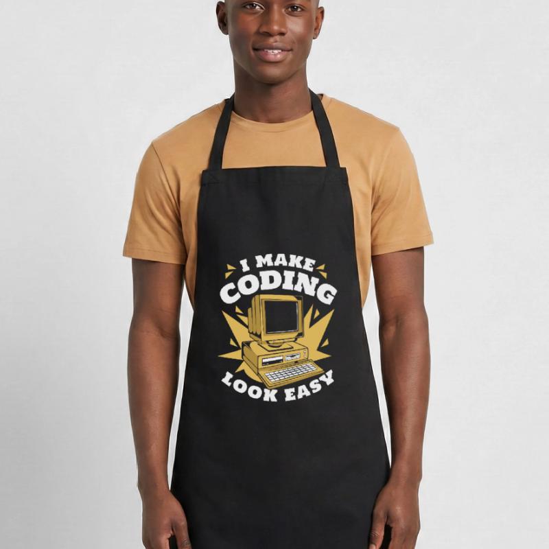 Je rends le codage facile Developer Coder Tablier de cuisine