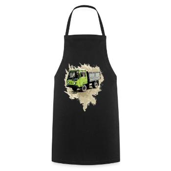 Multicar 25 - Tablier de cuisine - noir - Devant - AI Model Male 185 dark (185cm)