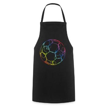 Football - Tablier de cuisine - noir - Devant - AI Model Male 185 dark (185cm)