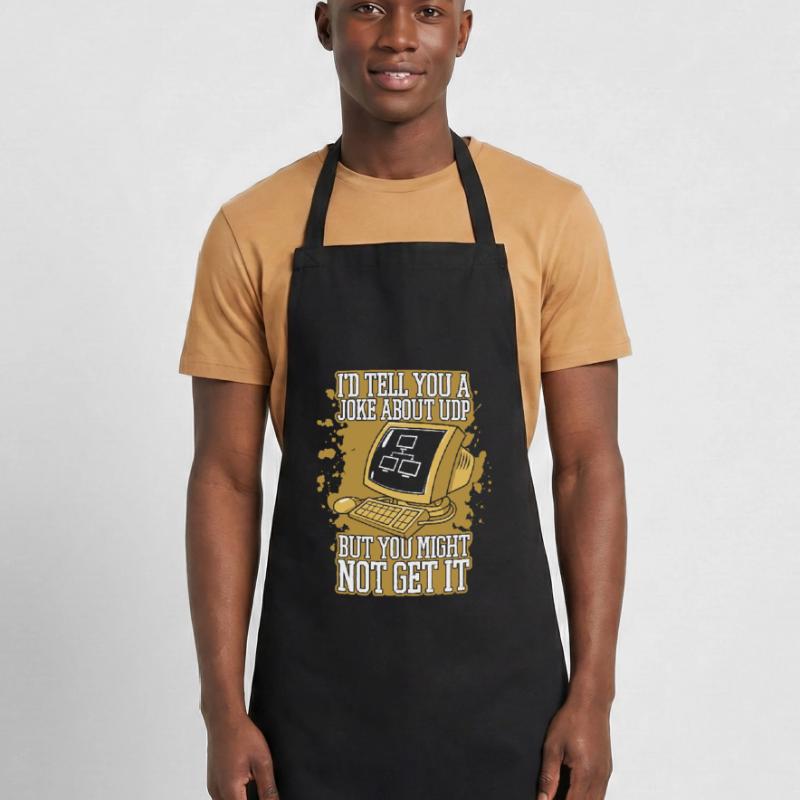 I'd Tell You A Joke About UDP Developer Coder Cooking Apron
