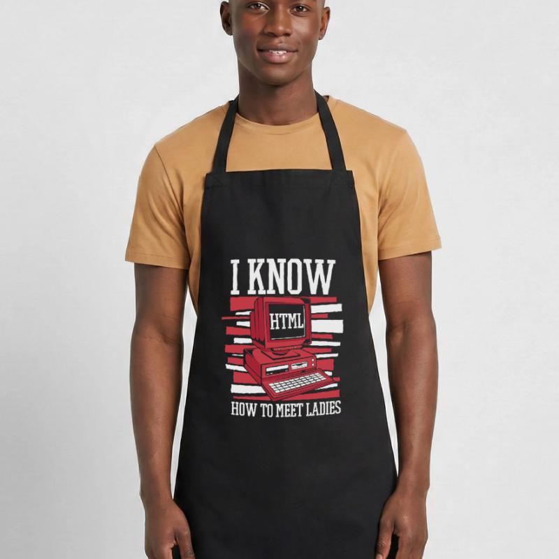 Je sais chaud pour rencontrer des dames Developer Coder Tablier de cuisine