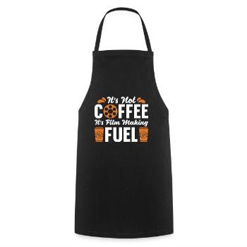 Filmmaking It's Not Coffee It's Director Filmmaker - Cooking Apron - black - Front - AI Model Male 185 dark (185cm)