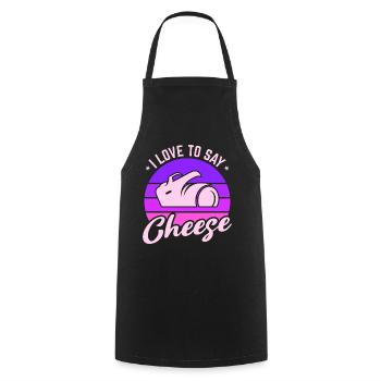 Photography Photo Photographer Photographers! Photographers - Cooking Apron - black - Front - AI Model Male 185 dark (185cm)