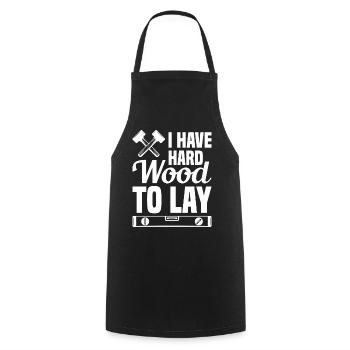 Flooring Flooring Installer Tiler Flooring - Cooking Apron - black - Front - AI Model Male 185 dark (185cm)