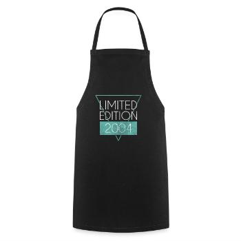 Limited Edition 2004 - Cooking Apron - black - Front - AI Model Male 185 dark (185cm)