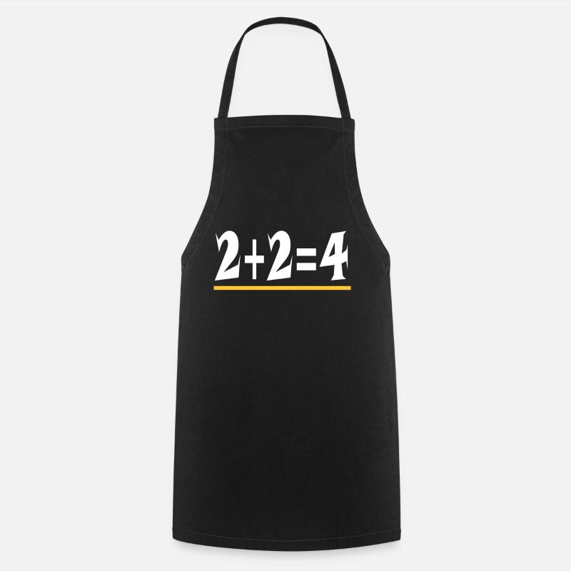 La logique - Tablier de cuisine - noir