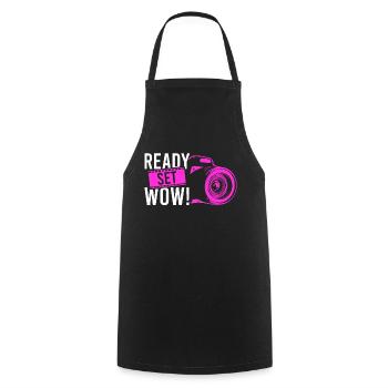 Photography Photo Photographer Photographers! Photographers - Cooking Apron - black - Front - AI Model Male 185 dark (185cm)