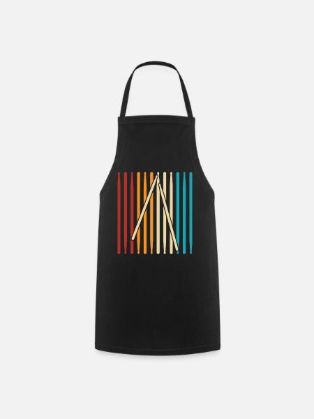 Drummers Drummers Drummers Drummers - Cooking Apron - black