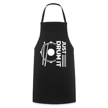 Drummers Drummers Drummers Drummers - Cooking Apron - black - Front - AI Model Male 185 dark (185cm)