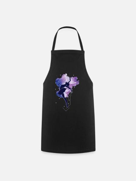 Ballet Danseuse Danse Ballerine - Tablier de cuisine - noir
