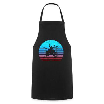 Drummers Drummers Drummers Drummers - Cooking Apron - black - Front - AI Model Male 185 dark (185cm)