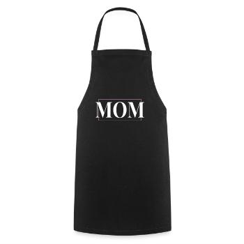 Maman Maman Maman - Tablier de cuisine - noir - Devant - AI Model Male 185 dark (185cm)