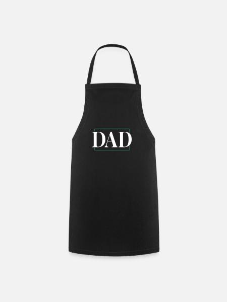 dad - Kochschürze - Schwarz