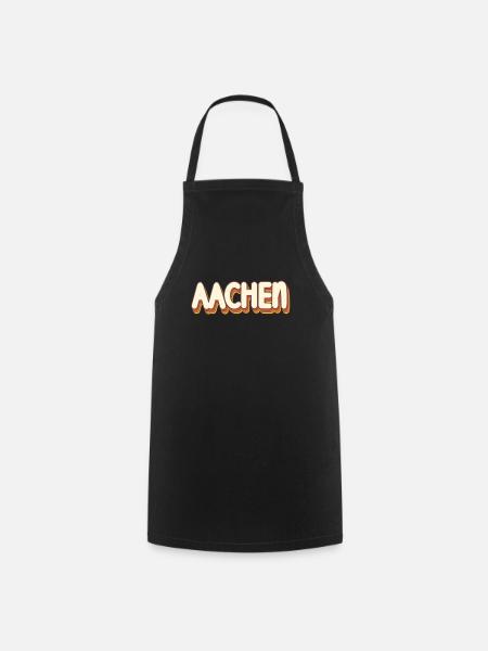 Aachenerin Aachener Aachen - Kochschürze - Schwarz