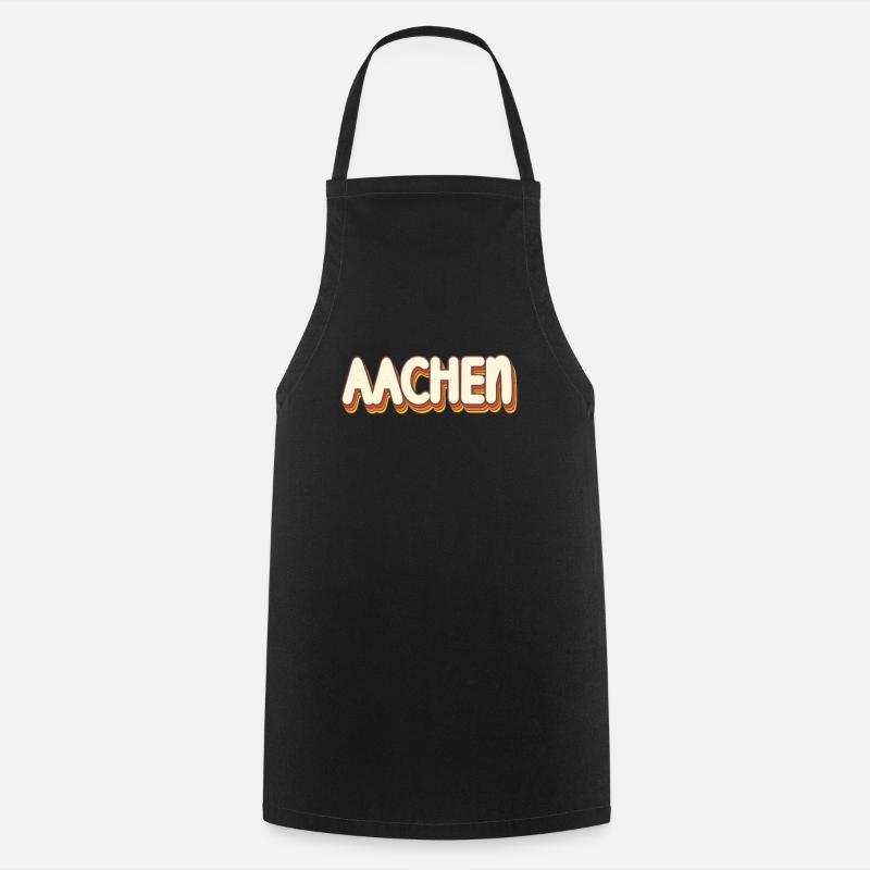 Aachenerin Aachener Aachen - Kochschürze - Schwarz