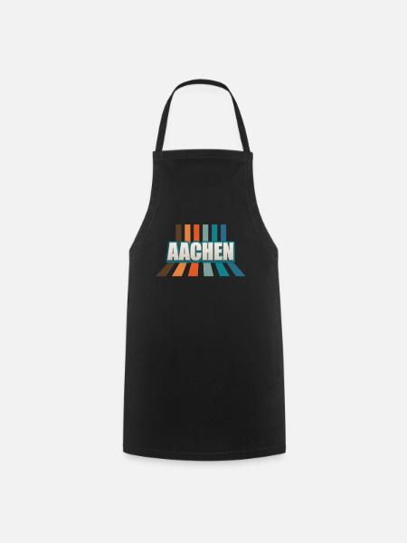 Aachenerin Aachener Aachen - Kochschürze - Schwarz