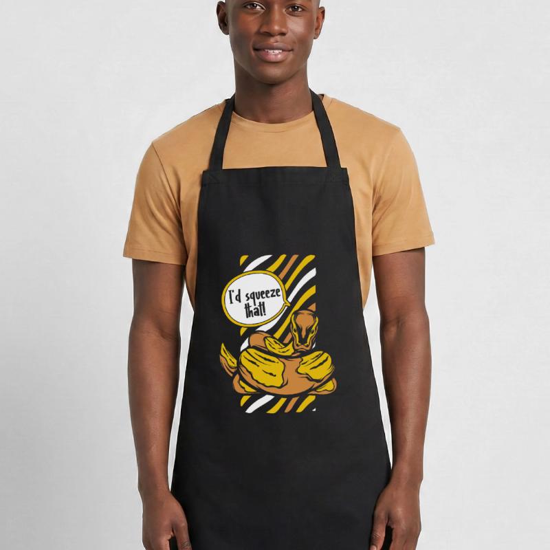 Je serrerais cette boule de banane de serpent python Tablier de cuisine