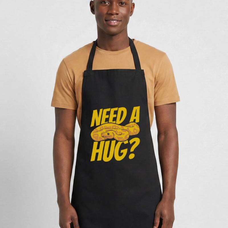 Besoin d’un câlin Python Snake Python Breeder Banane Tablier de cuisine