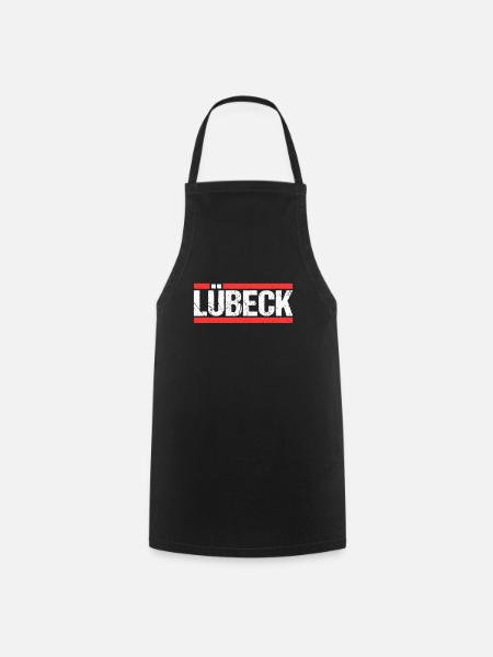 Lübeckerin Lübecker Lübeck - Kochschürze - Schwarz