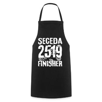 Seceda Gipfel Puez Geisler Wandern Dolomiten - Kochschürze - Schwarz - Vorne - AI Model Male 185 dark (185cm)