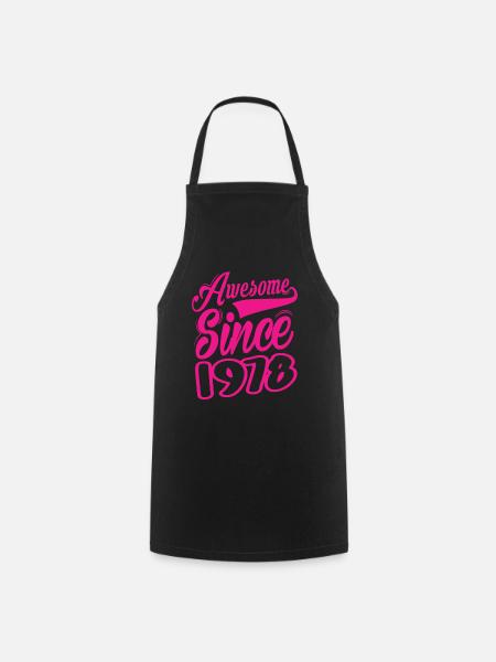 Awesome Since 1978 - Kochschürze - Schwarz