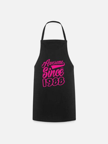 Awesome Since 1988 - Kochschürze - Schwarz