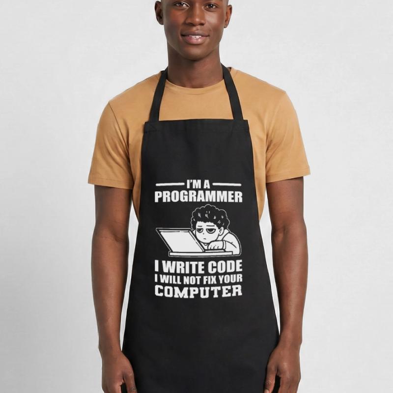 Programming Humor Software Developer Cooking Apron