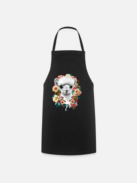 Alpaga - Tablier de cuisine - noir