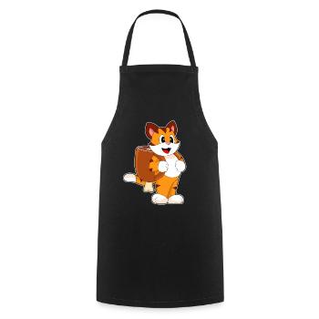 École de sac à dos Tiger Student - Tablier de cuisine - noir - Devant - AI Model Male 185 dark (185cm)