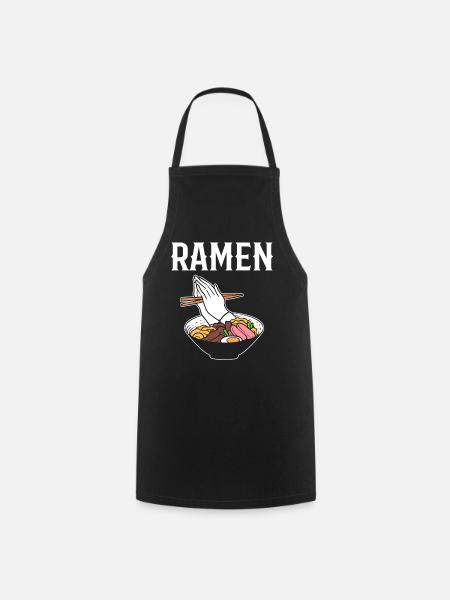 Ramen Food Vlogger - Kochschürze - Schwarz