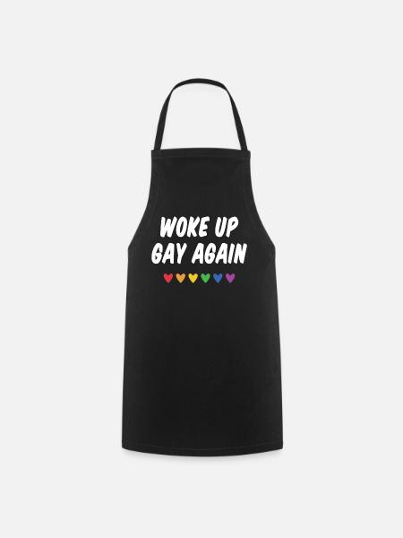 Wieder aufgewacht - Pride Month - Kochschürze - Schwarz