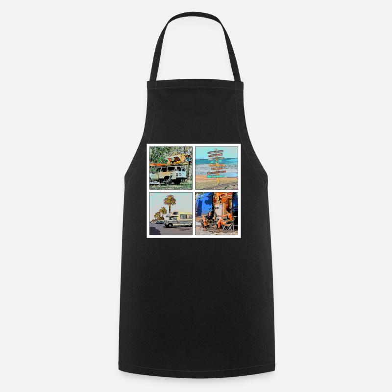 CAMPING - Cooking Apron - black