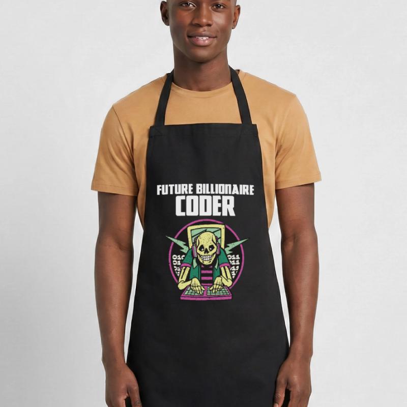 Future billionaire coder Cooking Apron