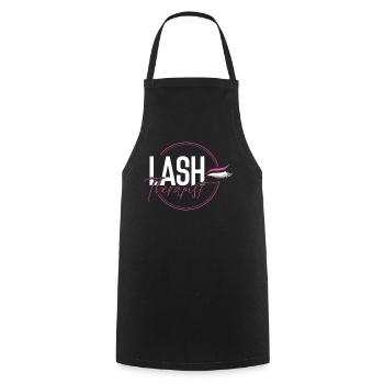 Esthetician Skincare Beautician - Cooking Apron - black - Front - AI Model Male 185 dark (185cm)