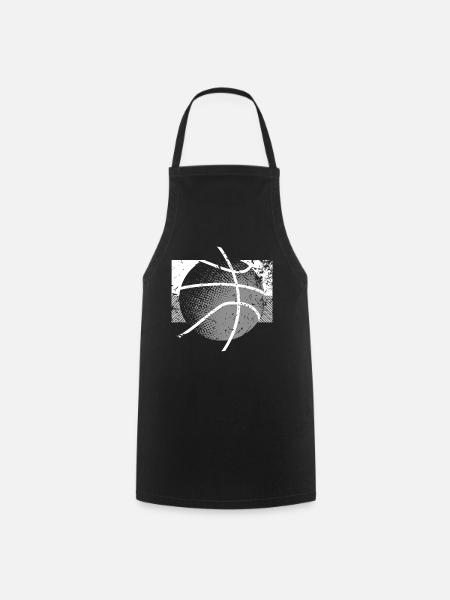 Basketball Basketballer - Kochschürze - Schwarz