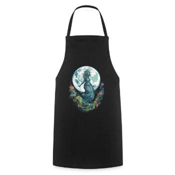 Respektier Muttererde Unseren Planeten Natur - Kochschürze - Schwarz - Vorne - AI Model Male 185 dark (185cm)