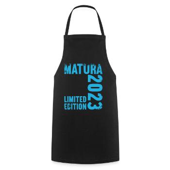 Matura Young Girls Women and Men Matura 2023 - Cooking Apron - black - Front - AI Model Male 185 dark (185cm)