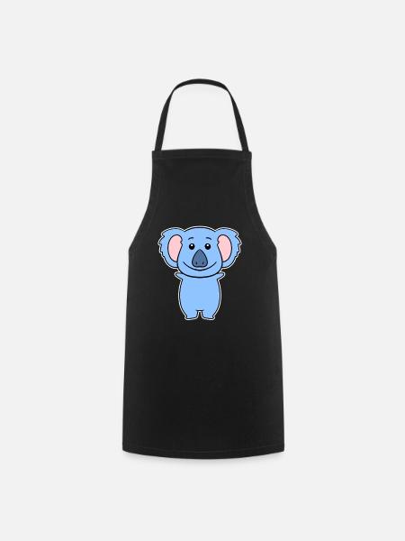 Koala - Kochschürze - Schwarz